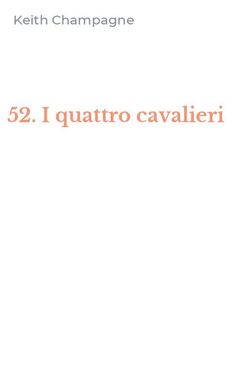 52. I quattro cavalieri