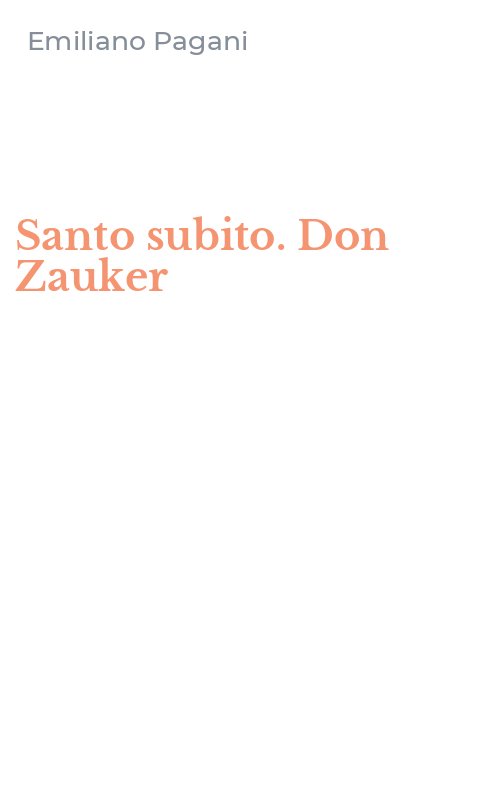Santo subito. Don Zauker
