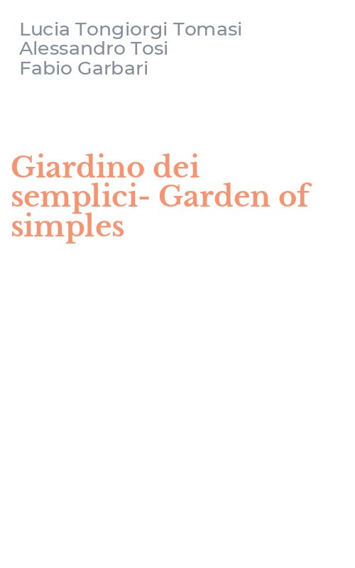 Giardino dei semplici-Garden of simples