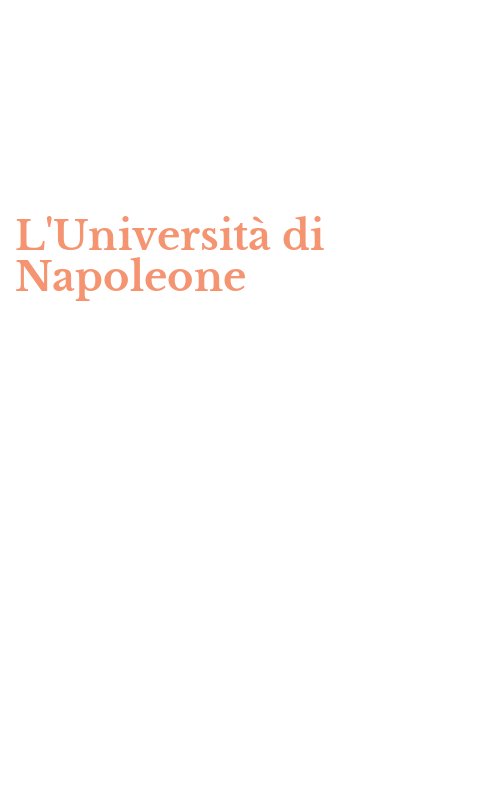 L'Università di Napoleone