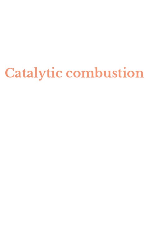 Catalytic combustion