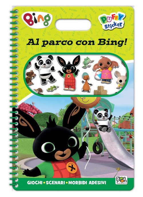 Al parco con Bing! Bing. Puffy sticker
