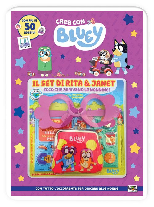 Il set di Rita e Janet. Crea con Bluey