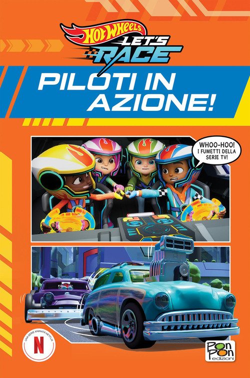 Piloti in azione. Hot Wheels. Let's race