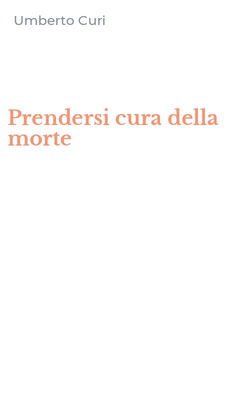 Prendersi cura della morte