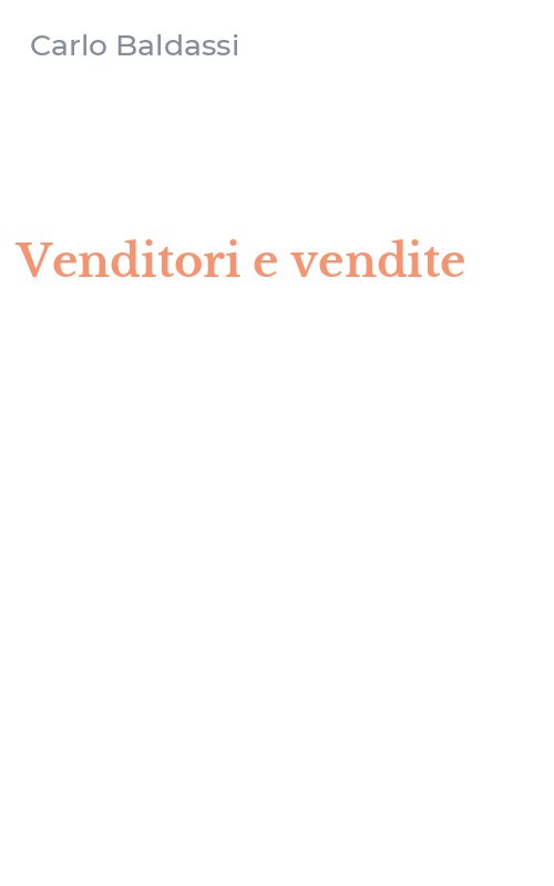 Venditori e vendite