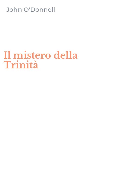 Il mistero della Trinità