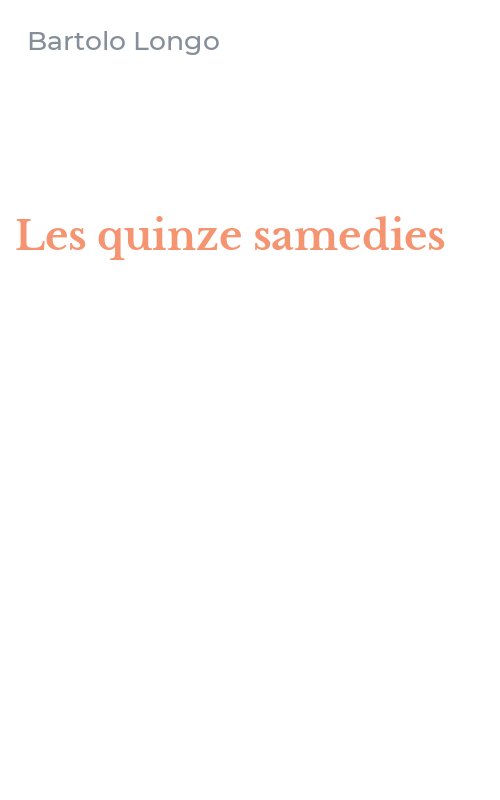 Les quinze samedies