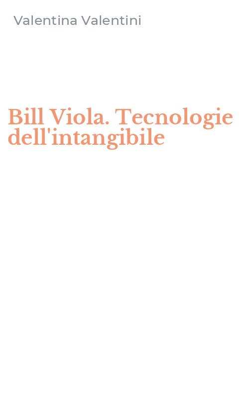 Bill Viola. Tecnologie dell'intangibile