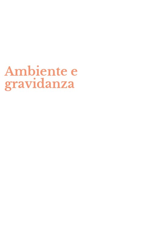 Ambiente e gravidanza