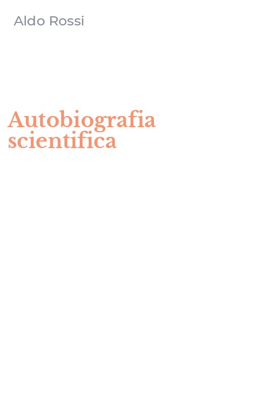 Autobiografia scientifica