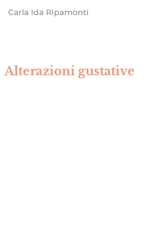Alterazioni gustative
