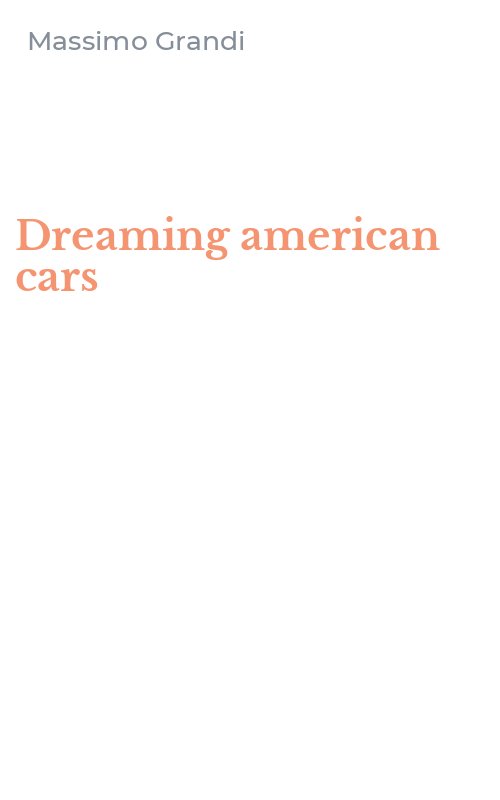 Dreaming american cars