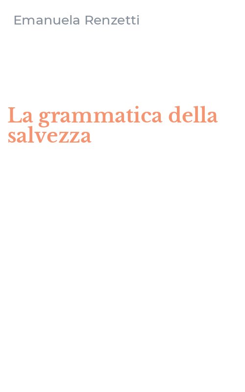 La grammatica della salvezza
