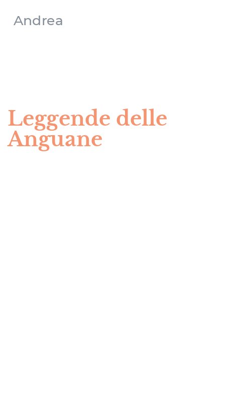 Leggende delle Anguane