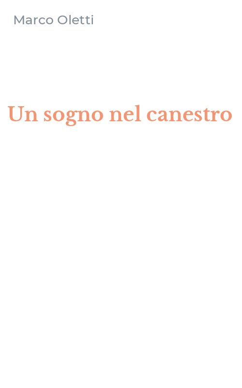 Un sogno nel canestro