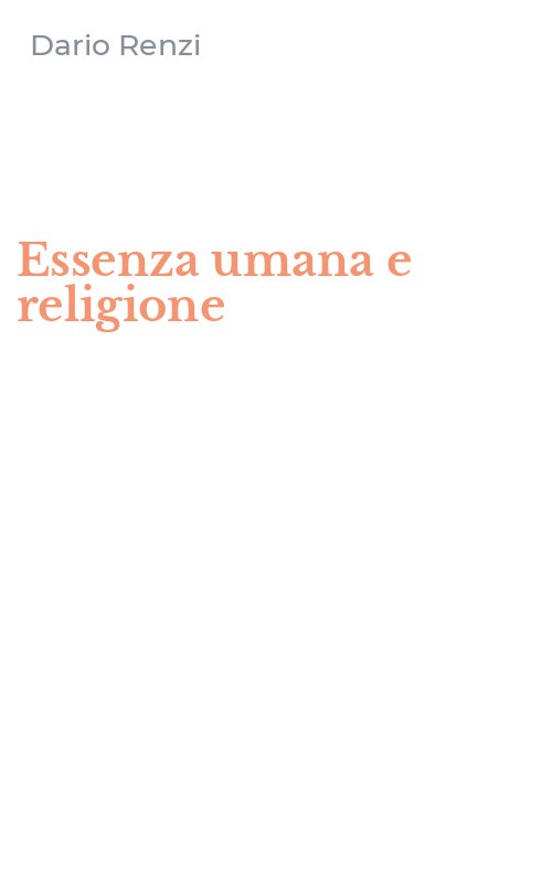 Essenza umana e religione