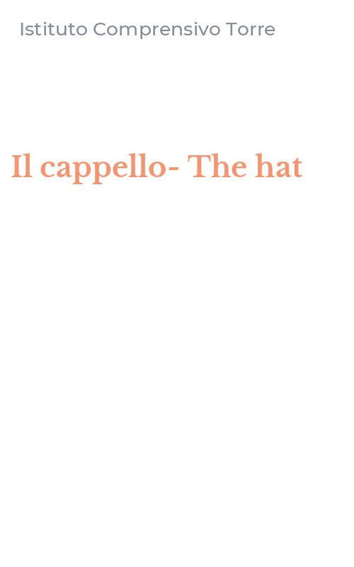 Il cappello-The hat