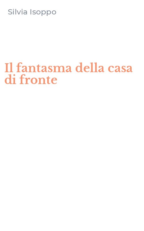 Il fantasma della casa di fronte