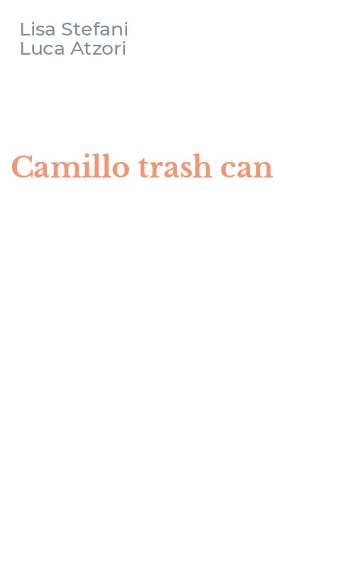 Camillo trash can