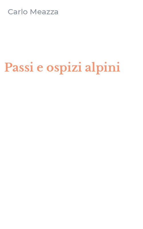 Passi e ospizi alpini