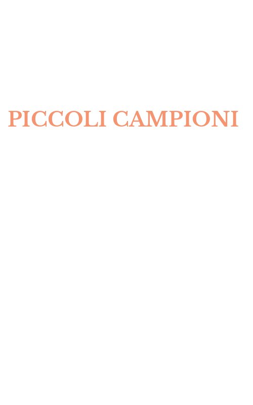 PICCOLI CAMPIONI