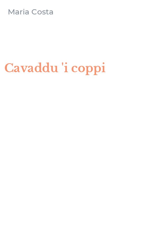 Cavaddu 'i coppi
