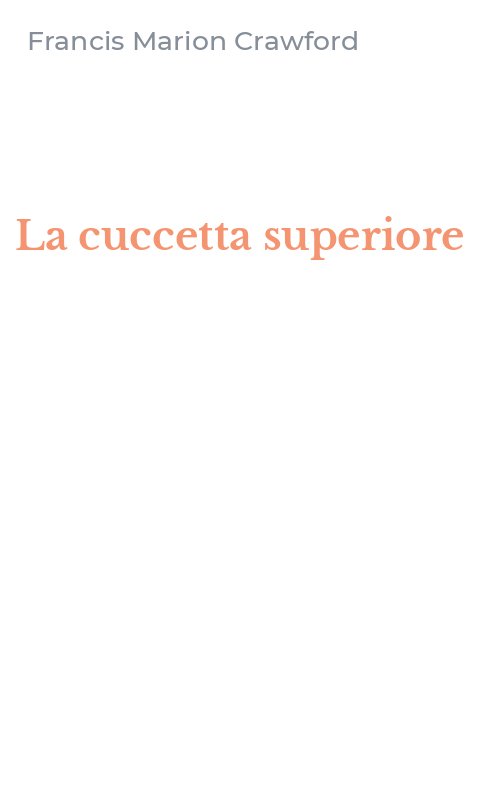 La cuccetta superiore
