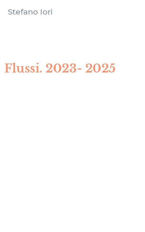 Flussi. 2023-2025