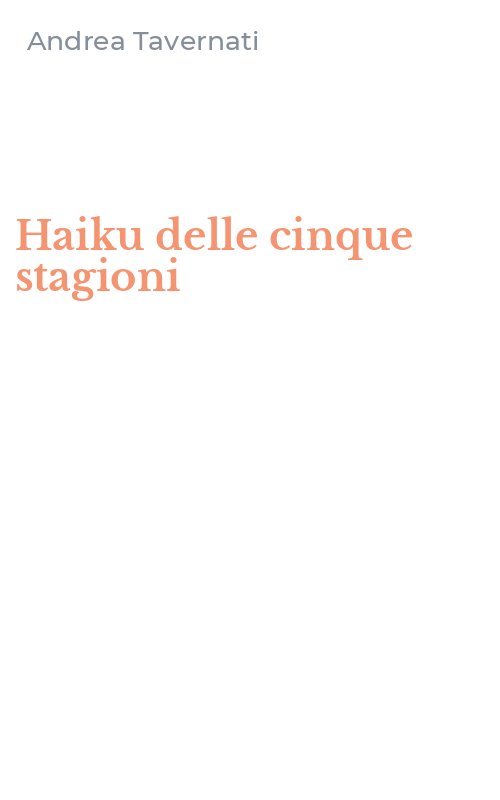 Haiku delle cinque stagioni