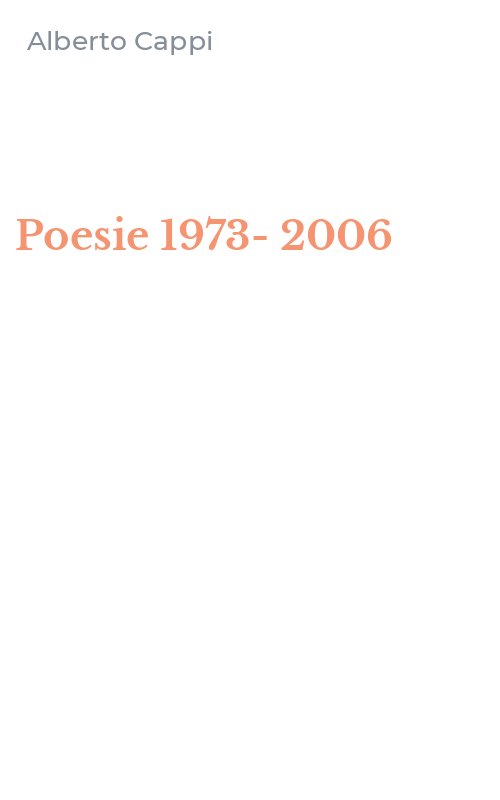 Poesie 1973-2006