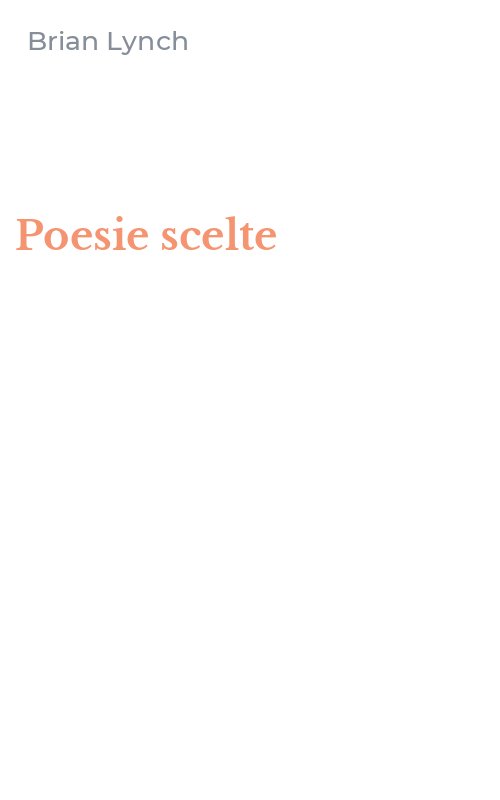 Poesie scelte