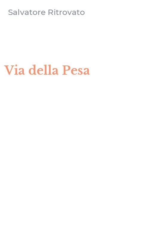 Via della Pesa