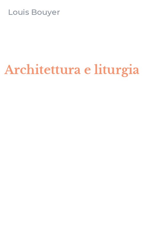 Architettura e liturgia