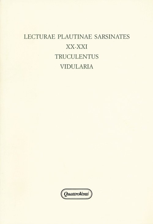 Lecturae Plautinae sarsinates