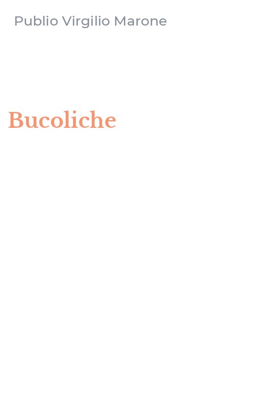 Bucoliche