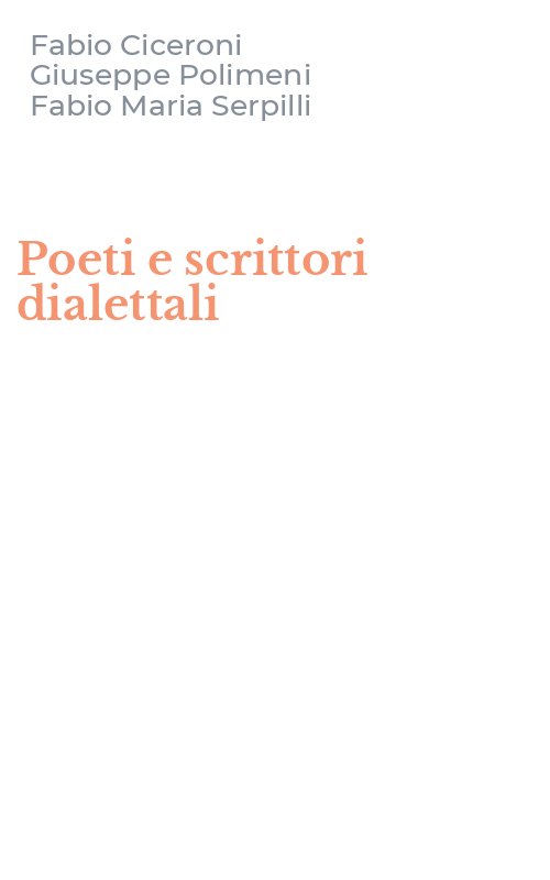 Poeti e scrittori dialettali