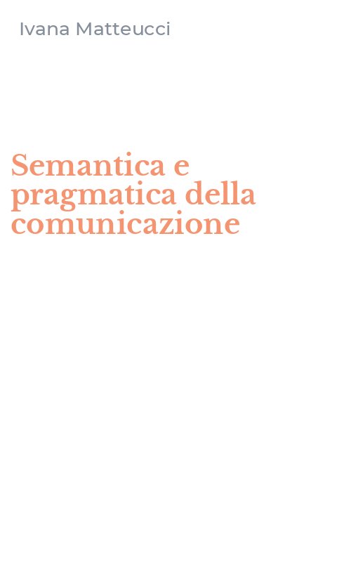 Semantica e pragmatica della comunicazione