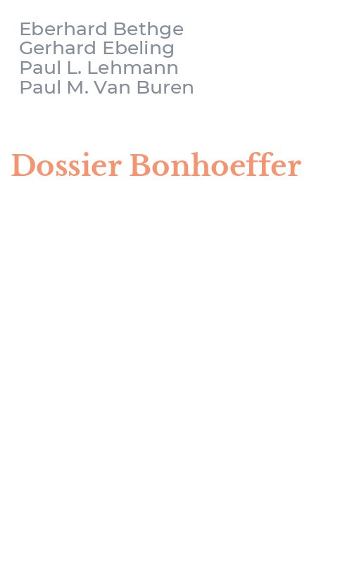 Dossier Bonhoeffer