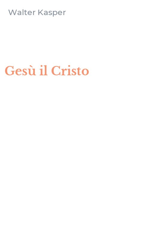 Gesù il Cristo