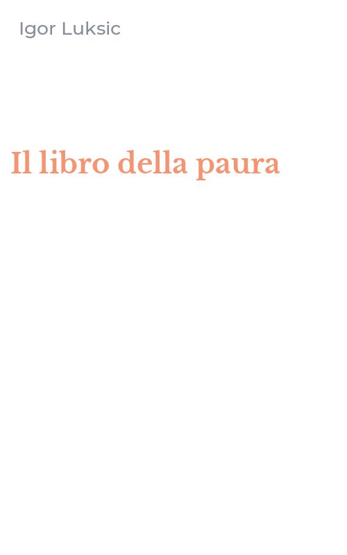 Il libro della paura