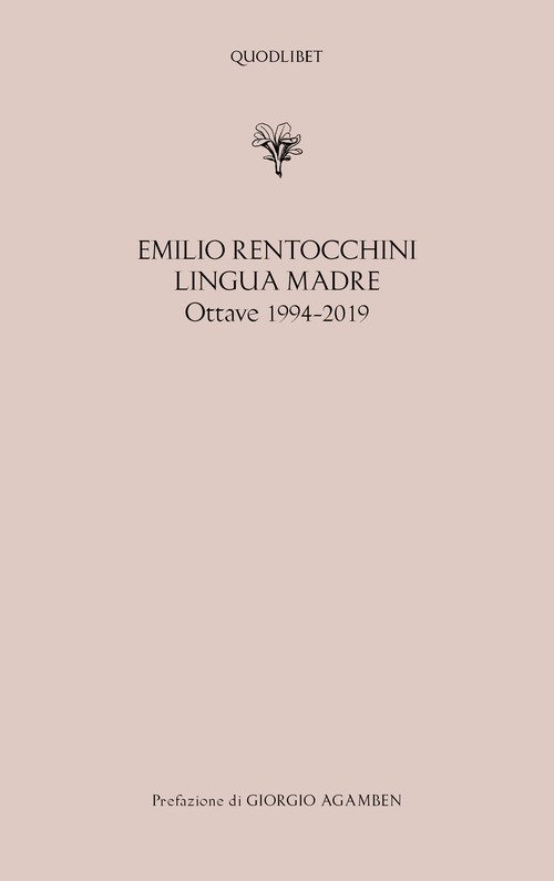 Lingua madre. Ottave 1994-2019