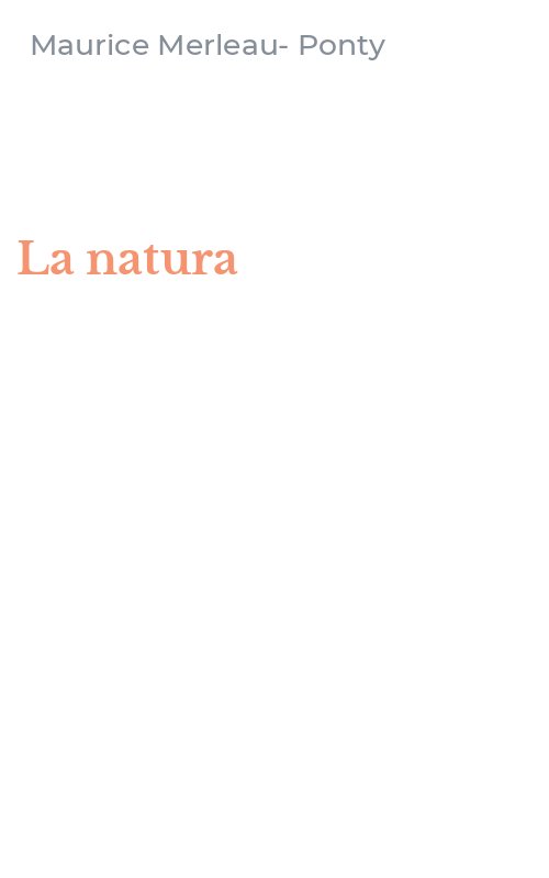 La natura