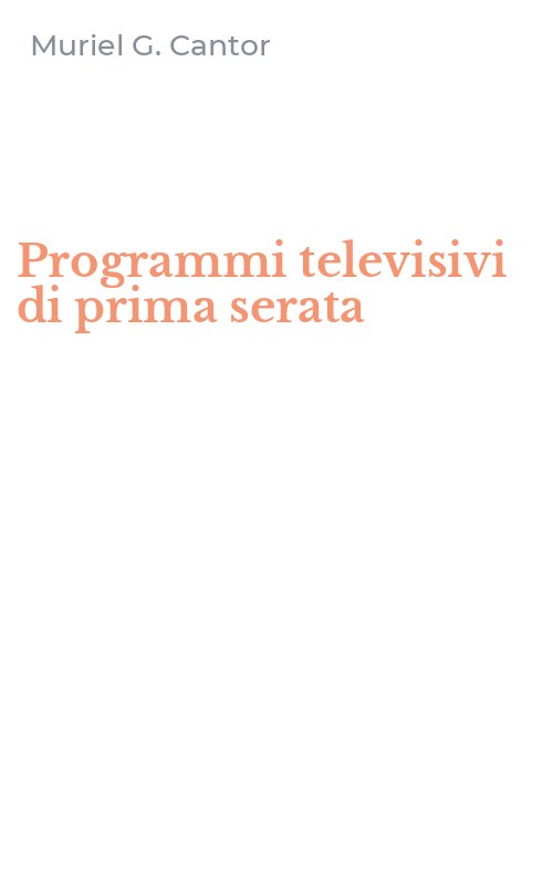 Programmi televisivi di prima serata