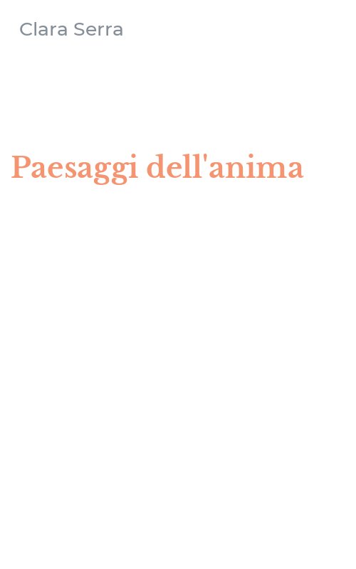 Paesaggi dell'anima