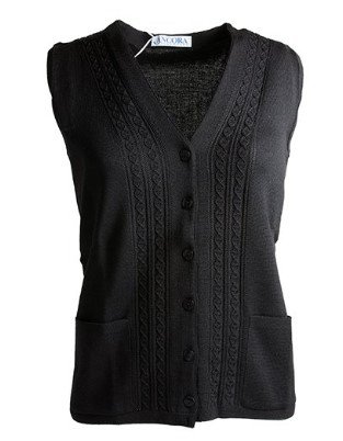 GILET DONNA NERO