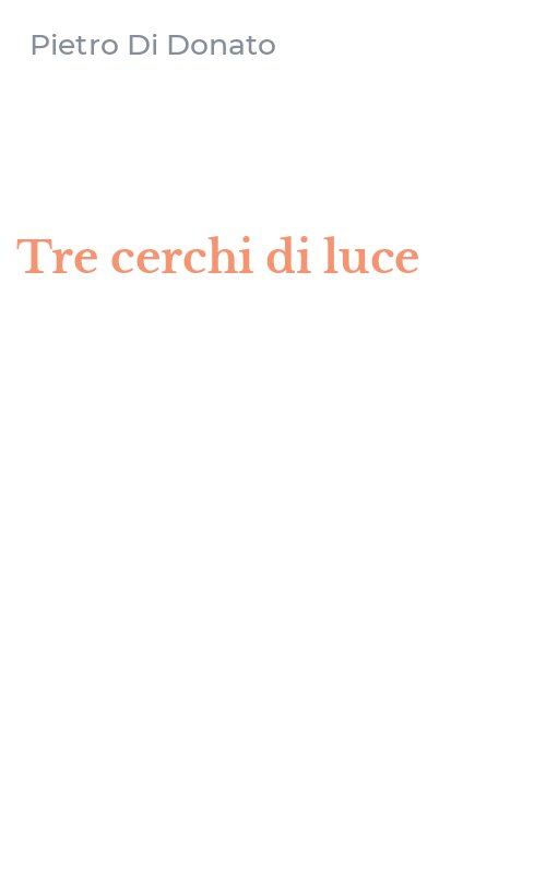 Tre cerchi di luce