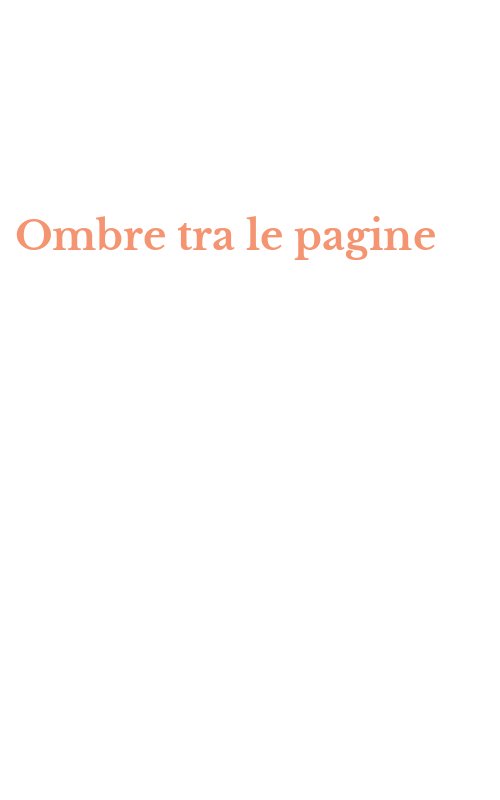 Ombre tra le pagine