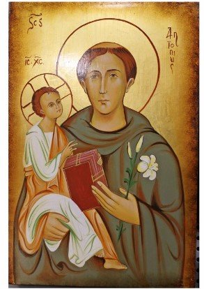 S. ANTONIO DA PADOVA 22X32 CM