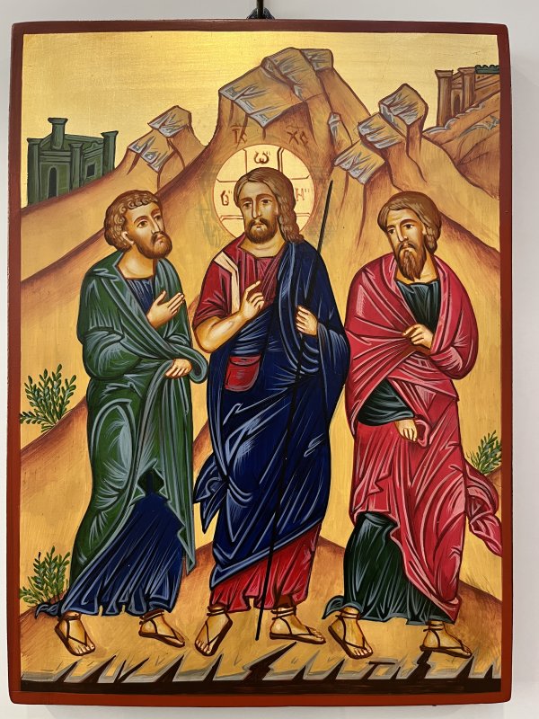 DISCEPOLI DI EMMAUS IN CAMMINO CON GESU'